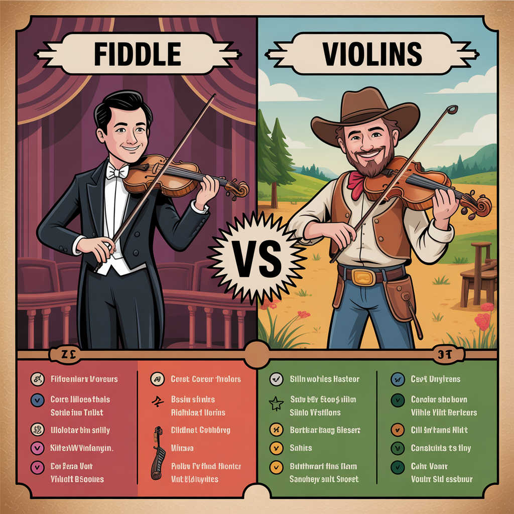 Fiddle vs Violin: What’s the Real Difference?