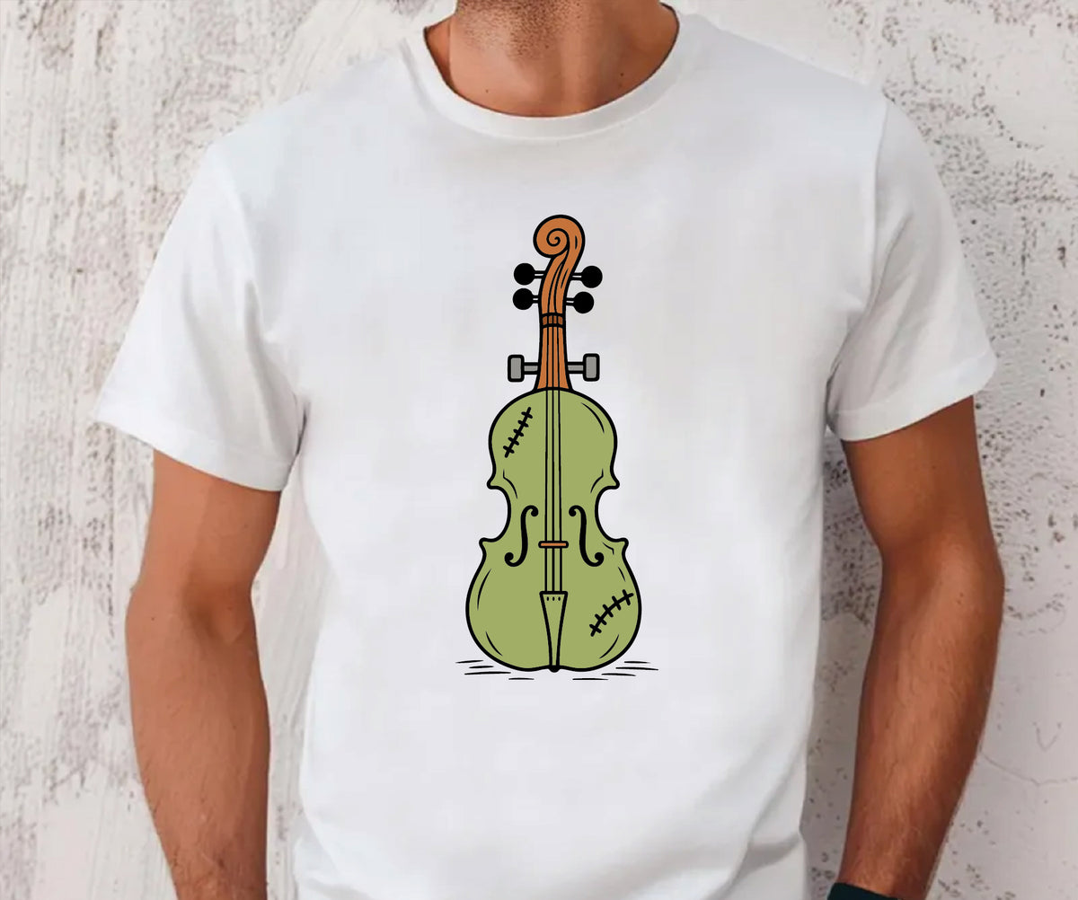 Monster Cello Halloween Shirt