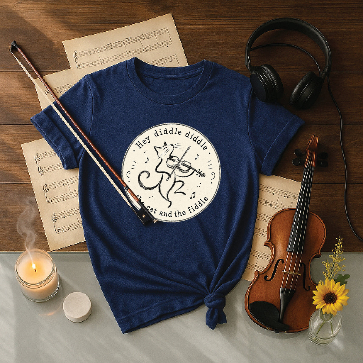 Hey diddle diddle the cat and the fiddle