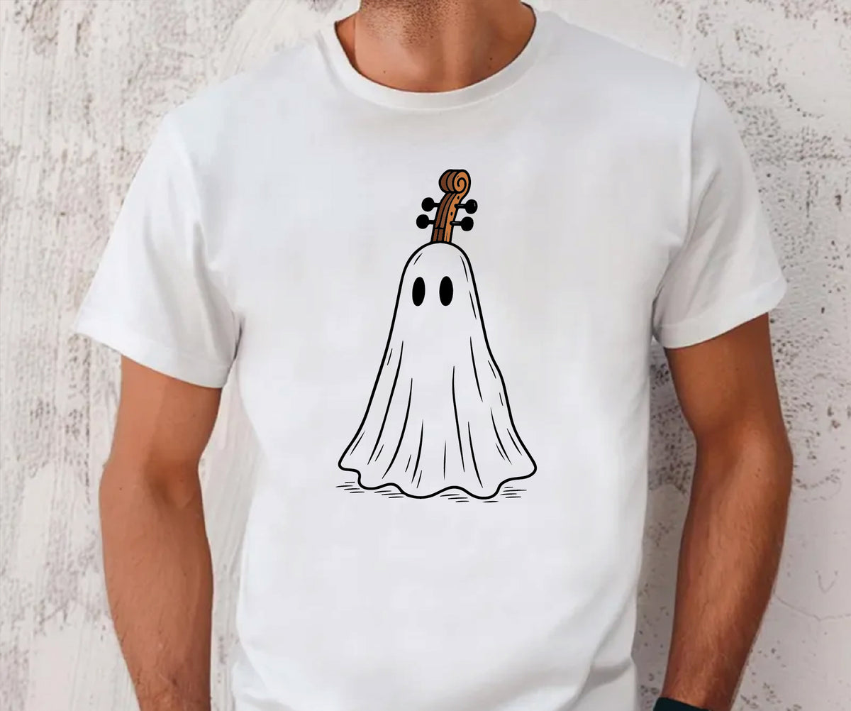 Boo! Cello Ghost Halloween