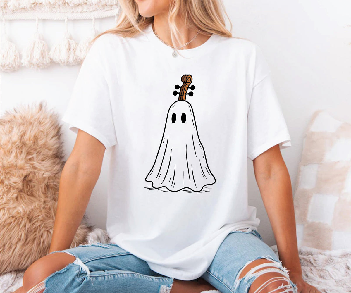 Boo! Cello Ghost Halloween