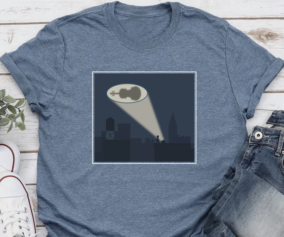 Batman Violin Signal Shirt