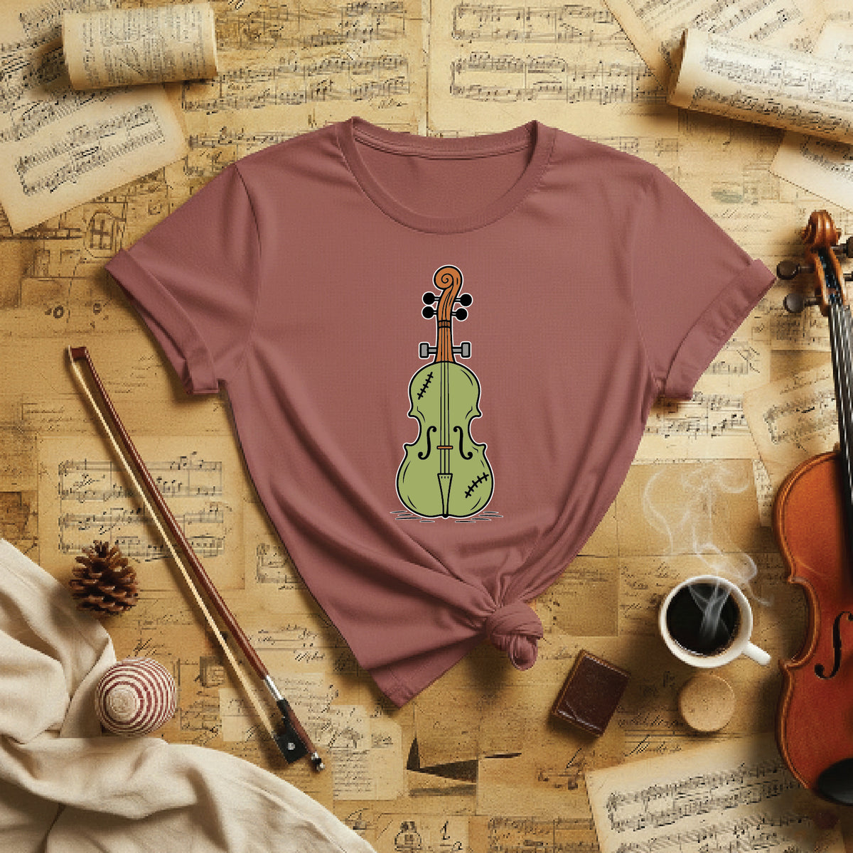 Monster Cello Halloween Shirt