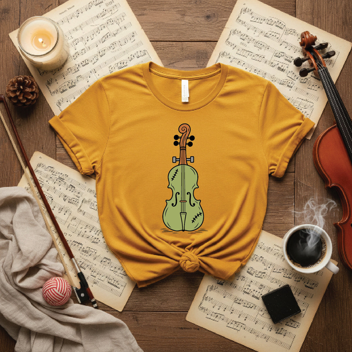 Monster Cello Halloween Shirt