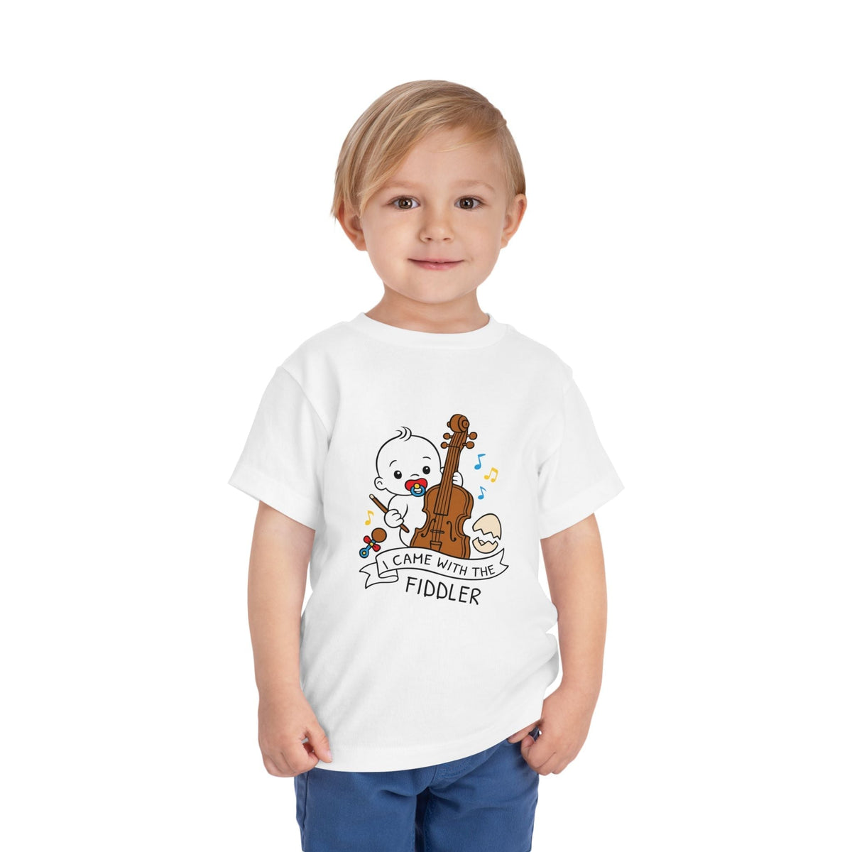 I came with the fiddler-Kids Tshirt