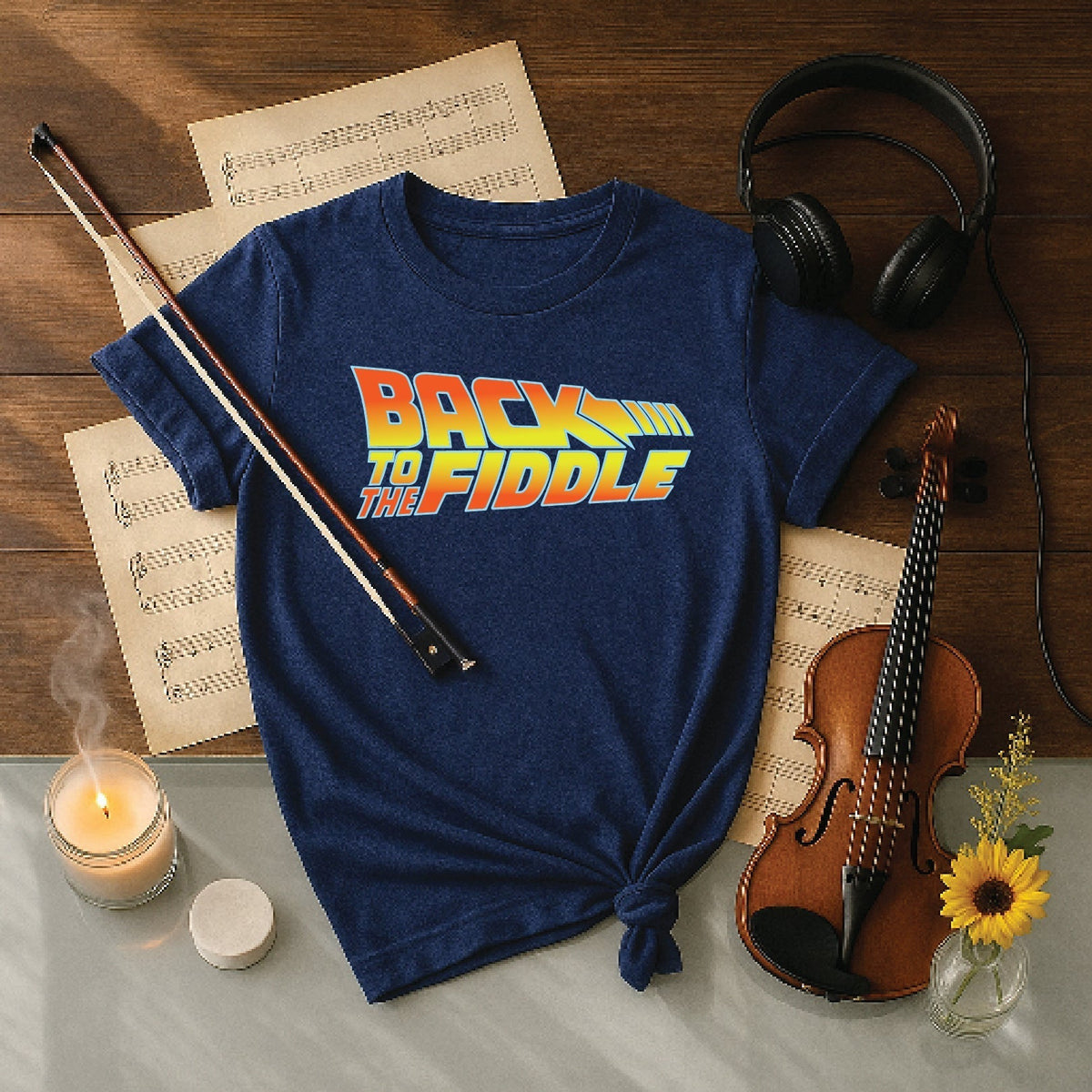 Back to the Fiddle Shirt | Funny Fiddle Player T-Shirt