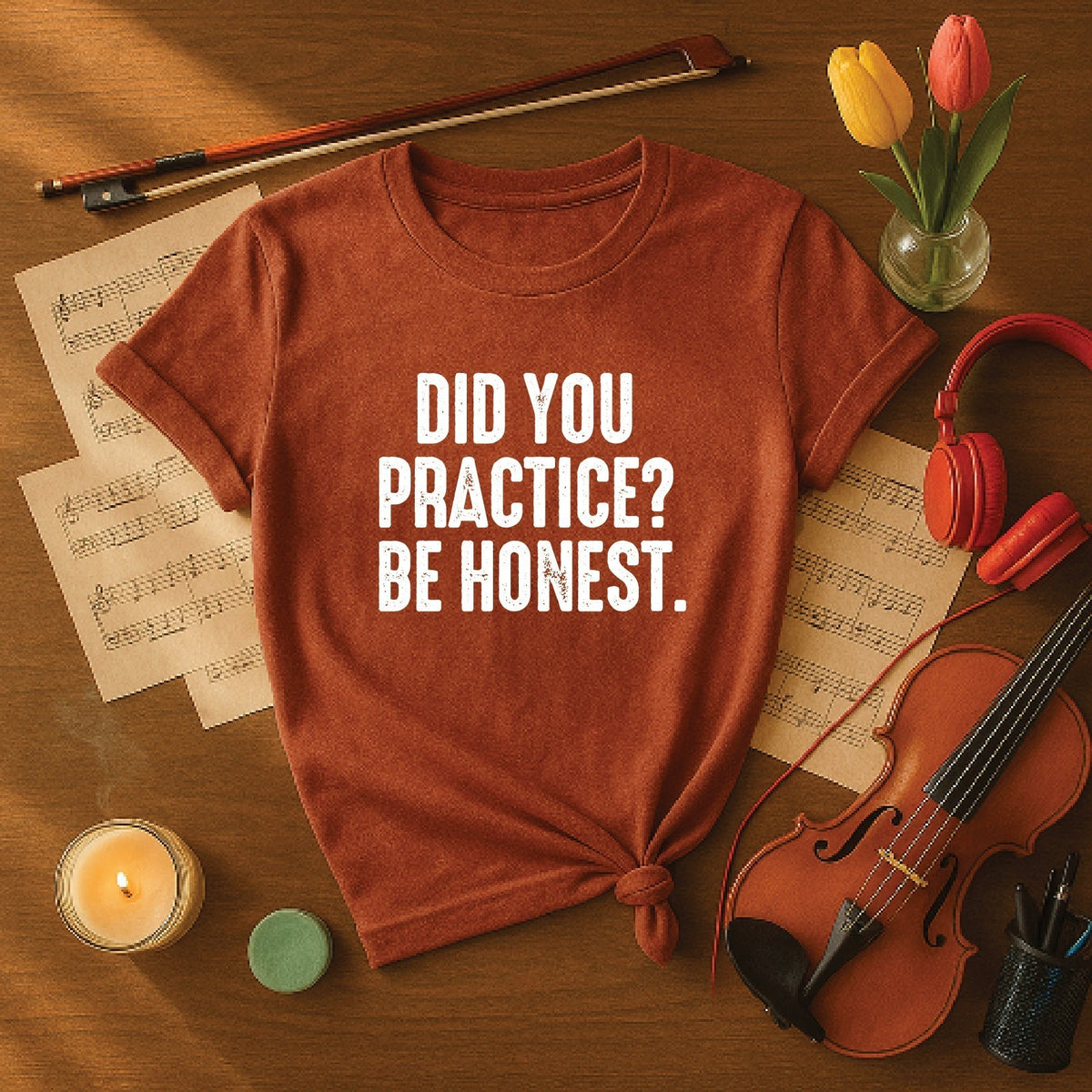 Did you practice_ Be honest