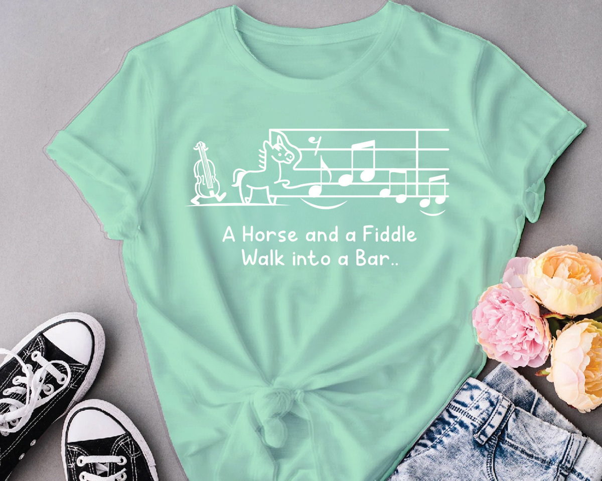 A Horse and a Fiddle Walk into a Bar..