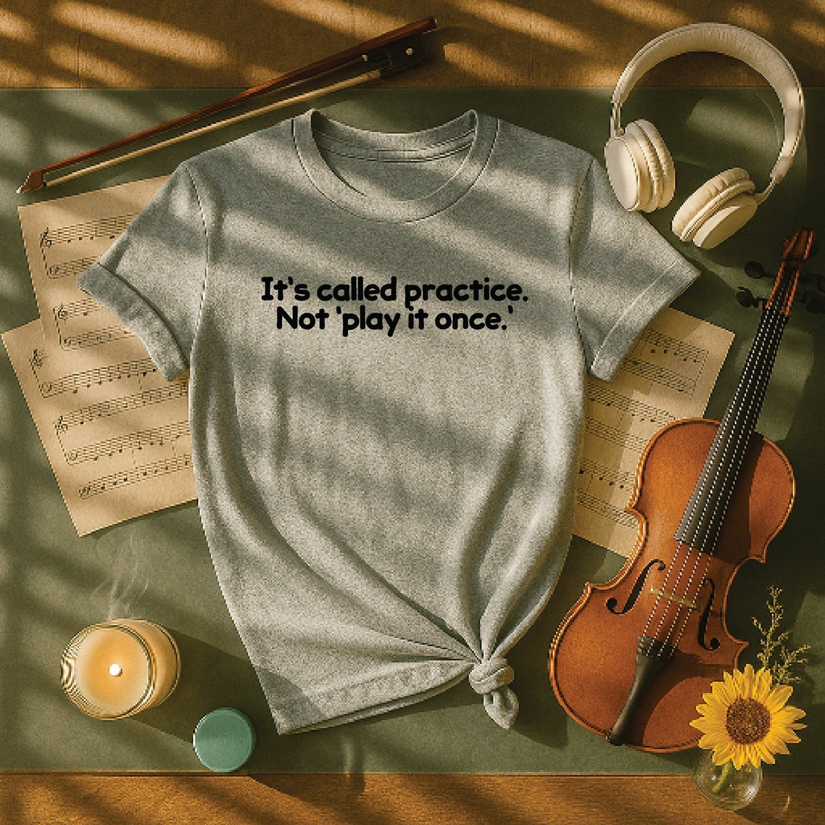 Its called practice not play at once