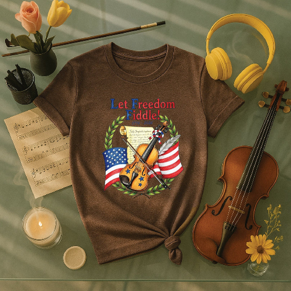 Let freedom fiddle