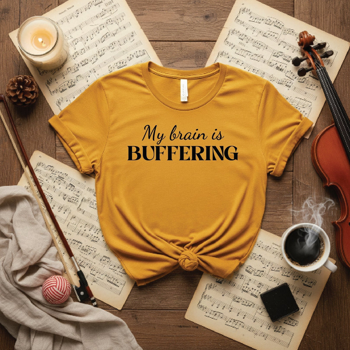 My brain is buffering