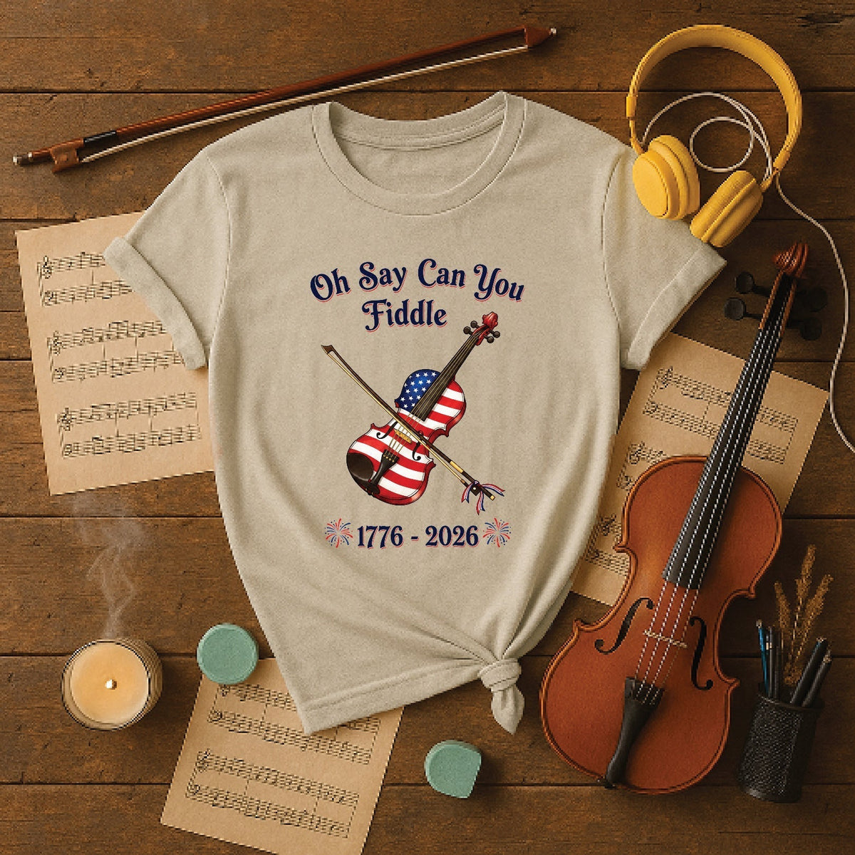 Oh say can you fiddle