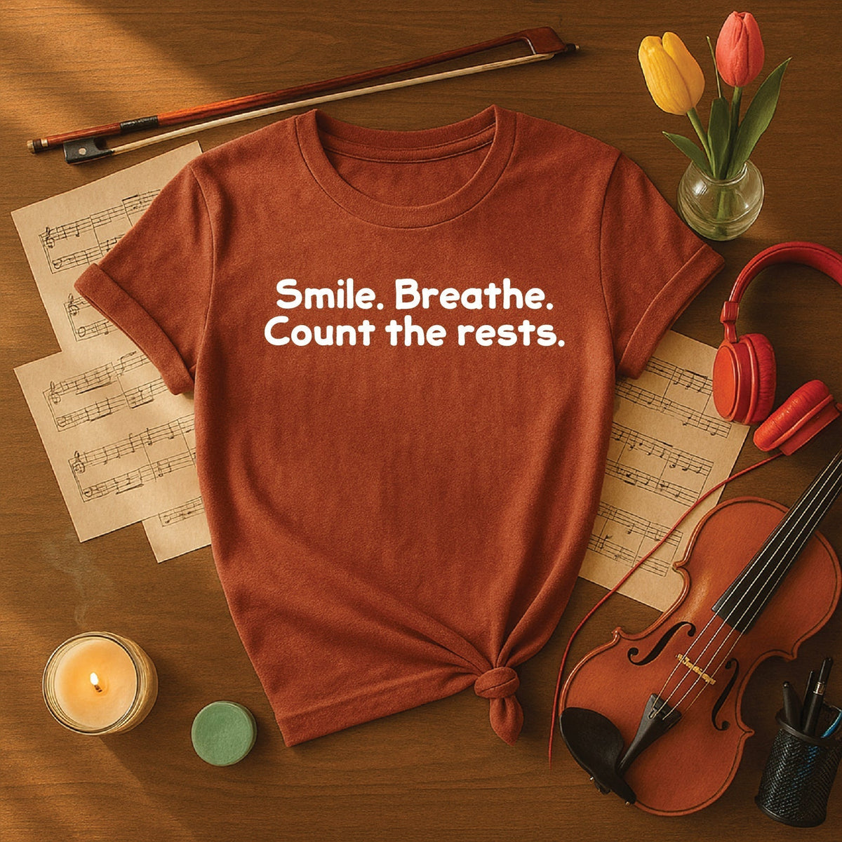 Smile. Breathe Count the rests