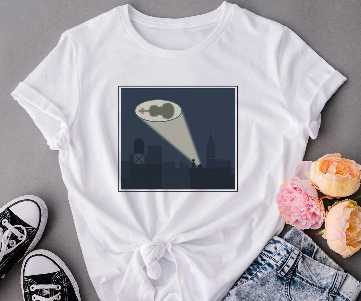 Batman Violin Signal Shirt