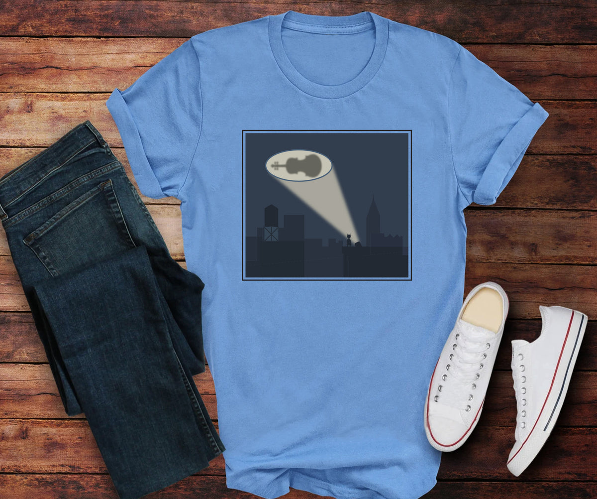 Batman Violin Signal Shirt