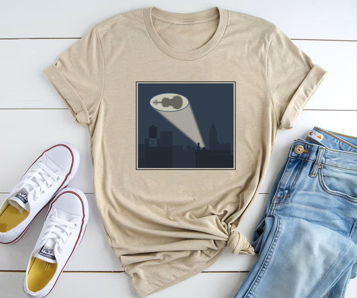 Batman Violin Signal Shirt